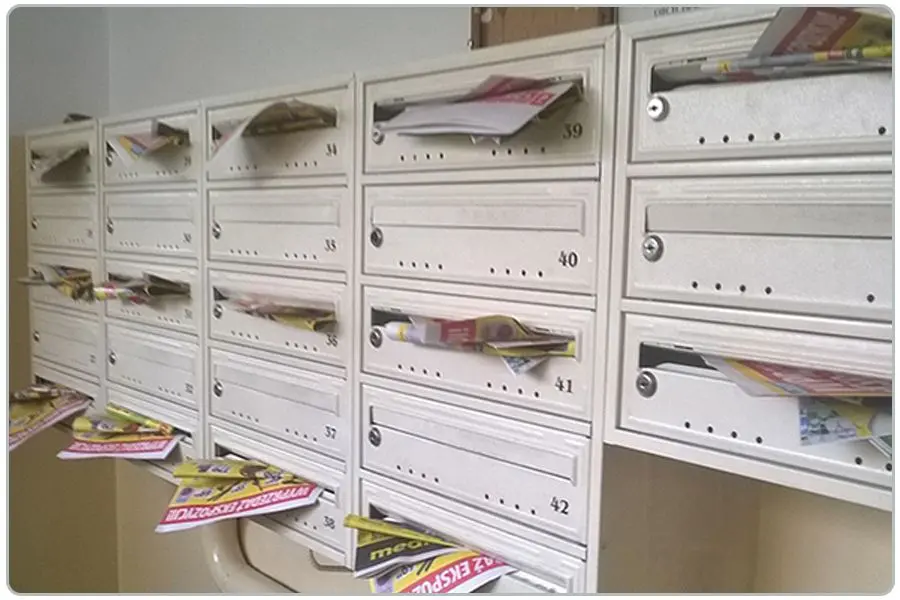 DISTRIBUTIE IN CUTIILE POSTALE DE FLYERE, CATALOAGE, REVISTE, PLIANTE SI BROSURI